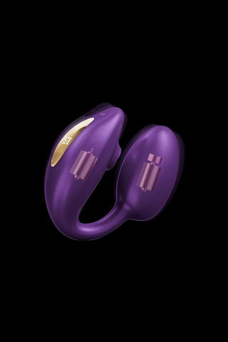 Maison Close 15:15 Remote Control Stimulator Egg Purple/Gold