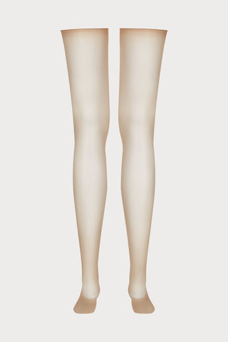 Maison Close Nude Cut & Curled Stockings