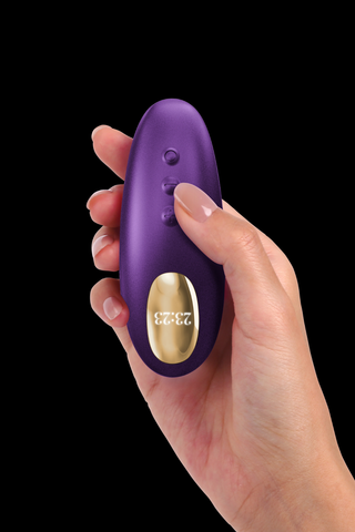Maison Close 23:23 Silicone Remote Control Stimulator Purple/Gold