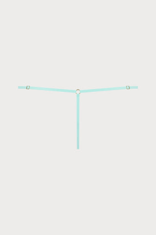 Double Sens Micro Thong in Celadon