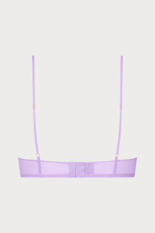 Double Sens Balconette Bra in Lavender