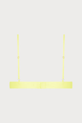 Double Sens Triangle Bra in Yellow