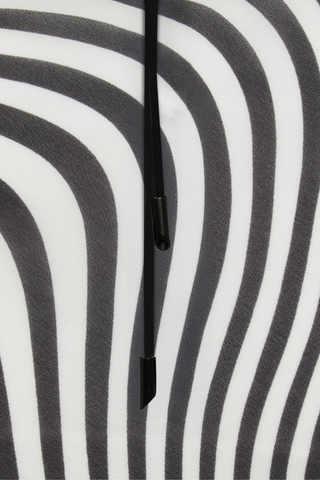 Maison Close Fever Black & White Print Long Open Back Beach Dress - Luxury Resortwear