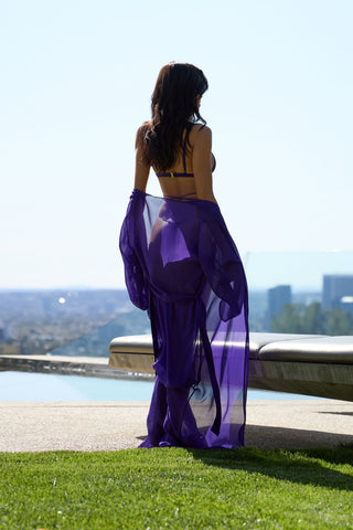 Maison Close Fever Kimono Violet
