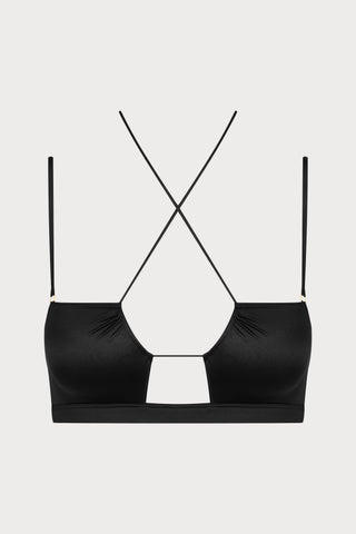 French Kiss Black Bralette