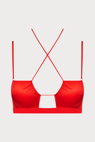 French Kiss Red Bralette