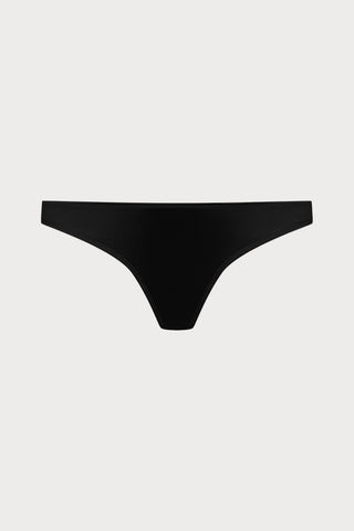 French Kiss Black High Cut Tanga