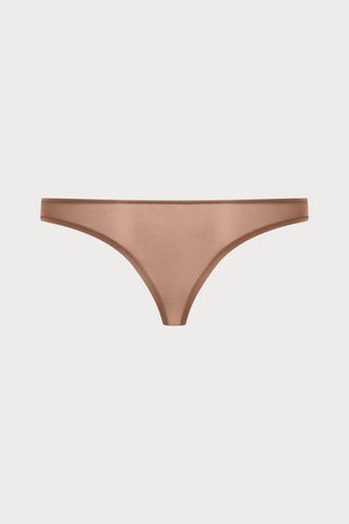French Kiss Light Mocha High Leg Tanga