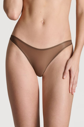 Maison Close French Kiss Light Mocha Open Brief