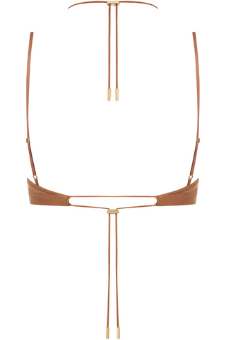 Maison Close French Kiss Light Sienna Sheer Bralette