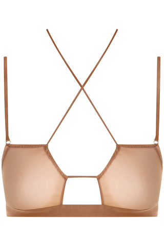 Maison Close French Kiss Light Sienna Sheer Bralette
