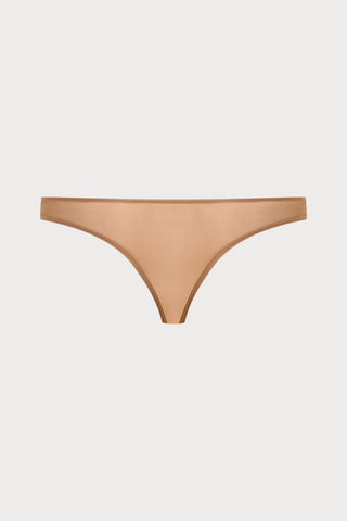 French Kiss Light Sienna High Leg Tanga