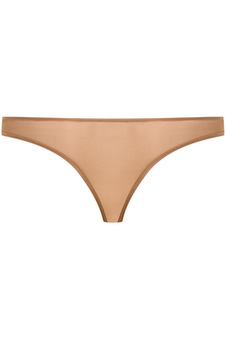 Maison Close French Kiss Light Sienna Sheer High Leg Tanga
