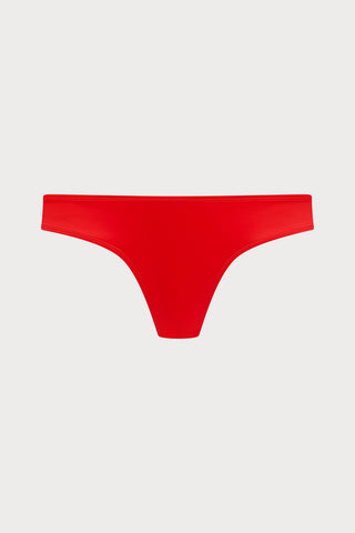 French Kiss Red Open Back Brief