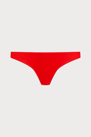 French Kiss Red High Cut Tanga