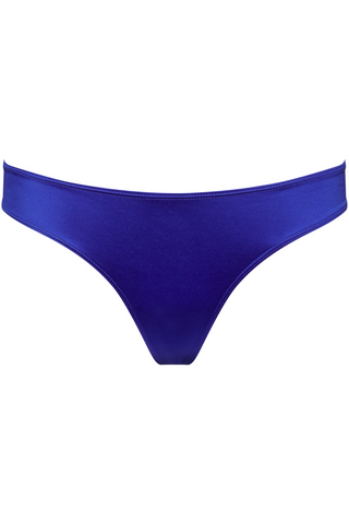 Maison Close Glow Blue Tanga Bikini Bottom - Cheeky Bikini Brief