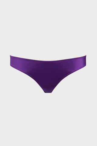 Glow Tanga Bikini Bottom in Purple