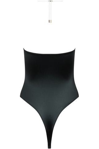 Maison Close Glow Black Thong Swimsuit - Sexy One Piece