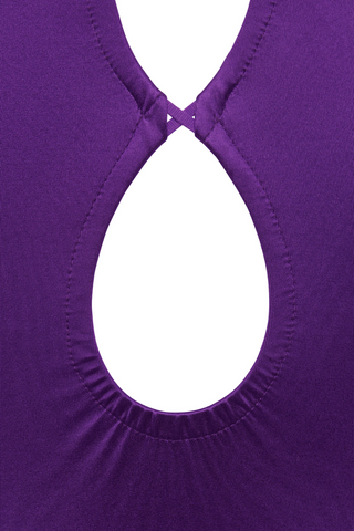 Purple Thong Swimsuit Maison Close Glow - Sexy One Piece