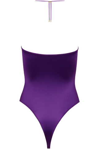 Maison Close Glow Purple Thong Swimsuit - Sexy One Piece