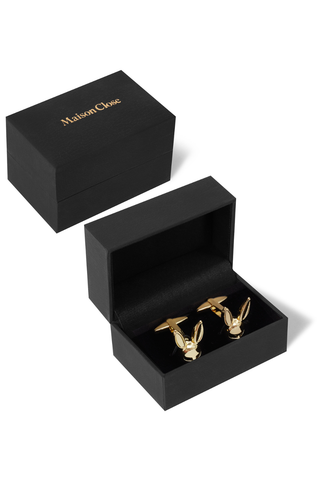 Gold Bunny Cufflinks