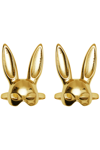 Gold Bunny Cufflinks