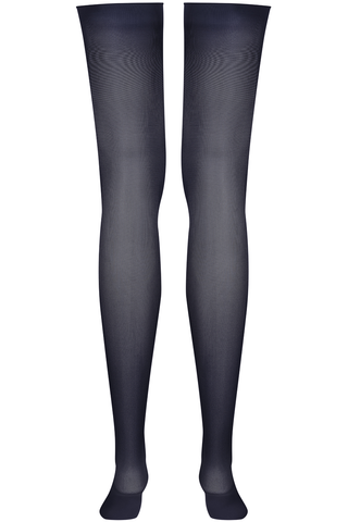 Grey Cut & Curled Stockings 40 Denier