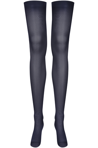 Grey Cut & Curled Stockings 40 Denier