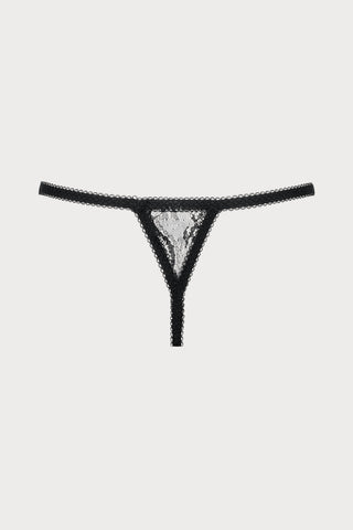 Inspiration Divine Openable Thong - lace back and strappy sides