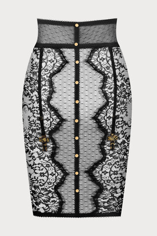 Inspiration Divine Skirt with Suspenders - Maison Close