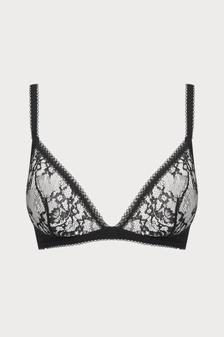 Maison Close Inspiration Divine Triangle Bra Black