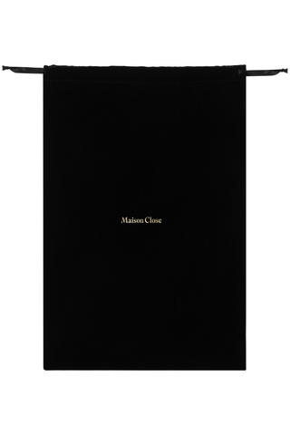 Maison Close L'Étreinte Black Leather Corset Belt