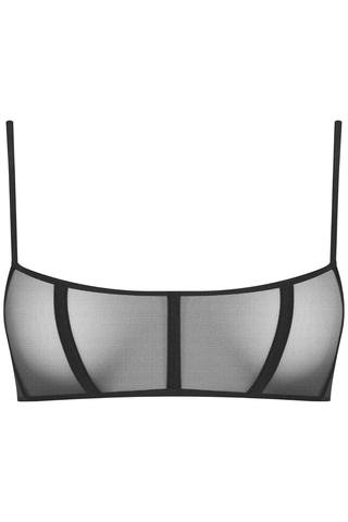 Maison Close L'Amoureuse Black Corset Bra