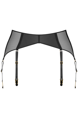 Maison Close L'Amoureuse Black Suspender Belt