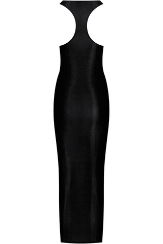 Maison Close La Femme Amazone Long Dress Black