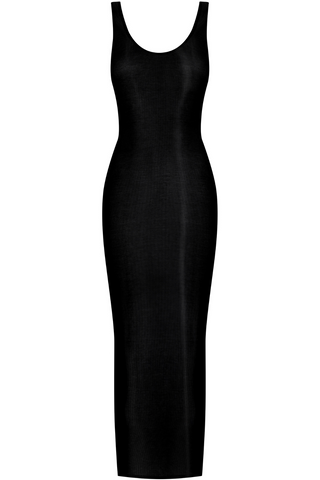 Maison Close La Femme Amazone Long Dress Black