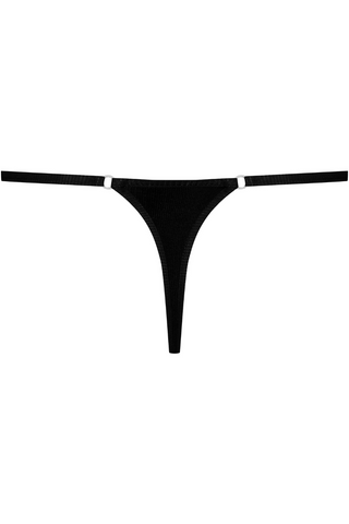 Maison Close La Femme Amazone Mini Thong Black