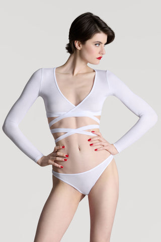 Maison Close La Femme Amazone Brief White