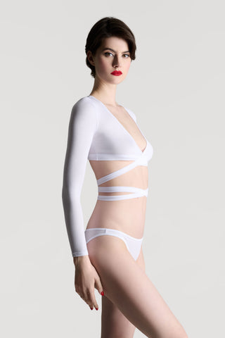 Maison Close La Femme Amazone Brief White