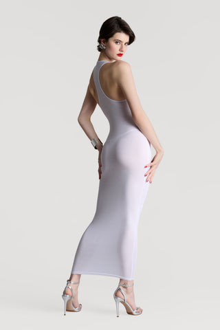Maison Close La Femme Amazone Long Dress White
