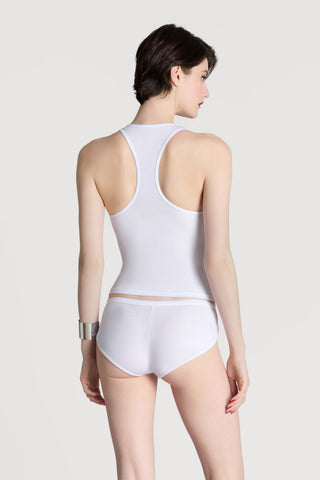 Maison Close La Femme Amazone Tank Top White