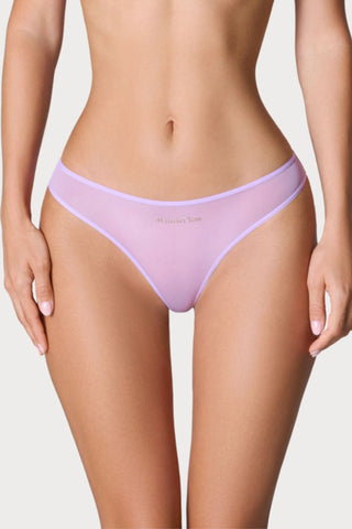 Maison Close Double Sens Pastel Open Brief Lavender