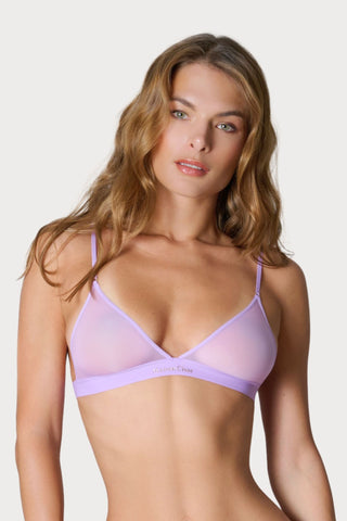 Maison Close Double Sens Pastel Triangle Bra Lavender