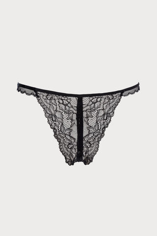 Maison Close Le Petit Secret Dentelle Openable Lace Tanga