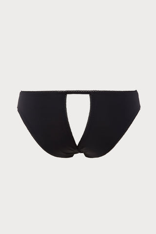 Le Petit Secret Open Brief in Black