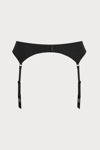 Le Petit Secret Suspender Belt in Black