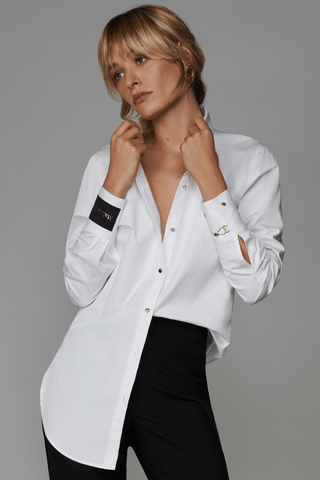 Maison Close Le Vestiaire Cotton Shirt White