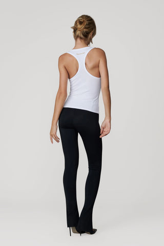 Le Vestiaire Ribbed Cotton Tank Top White