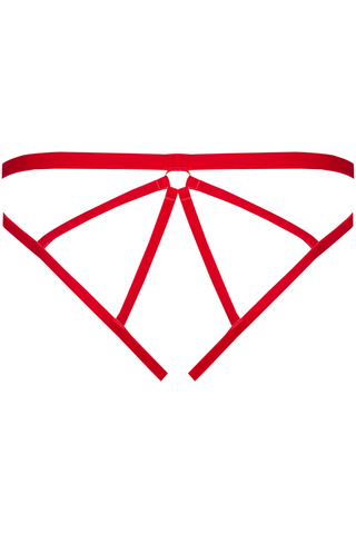 Maison Close Les Fetiches Velvet Red Open Brief