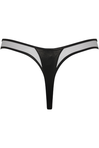 Maison Close Minuit Black Thong Bikini Bottom - Sexy Bikini Brief